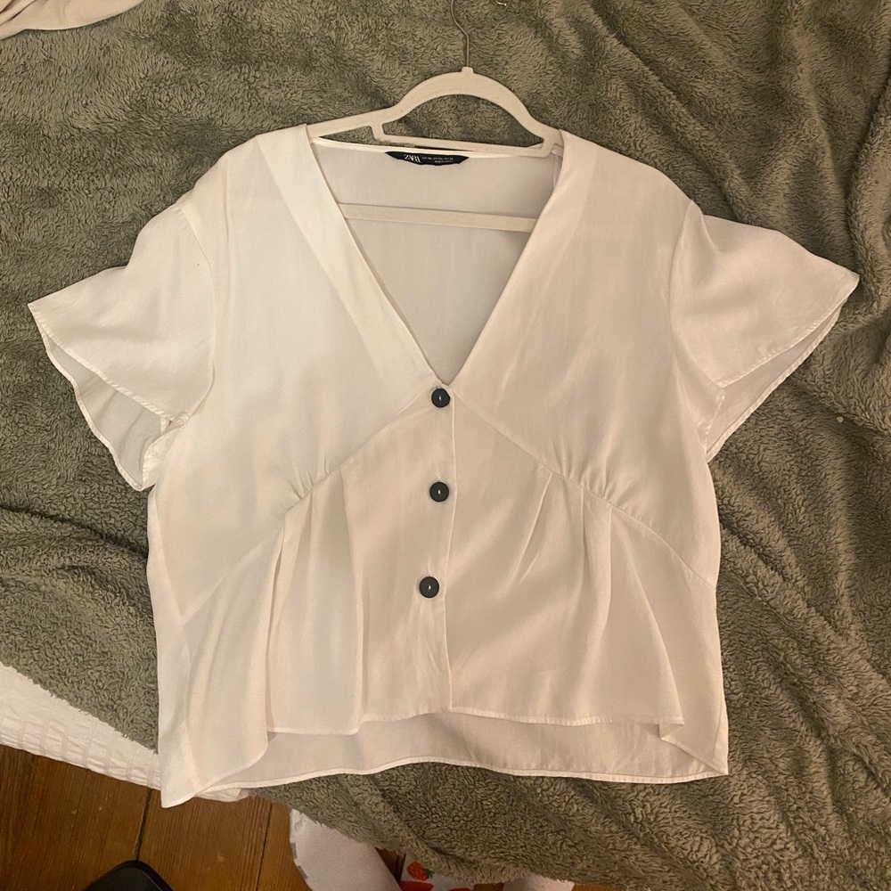 Flowy button up blouse